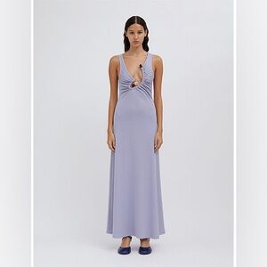Christopher esber spiral crystal tank maxi XS us 2 au 6 NWT lavender